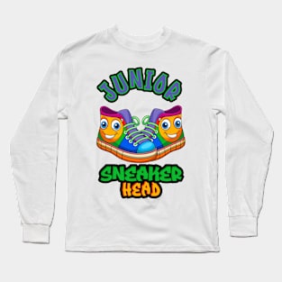 Junior Sneaker Head Long Sleeve T-Shirt